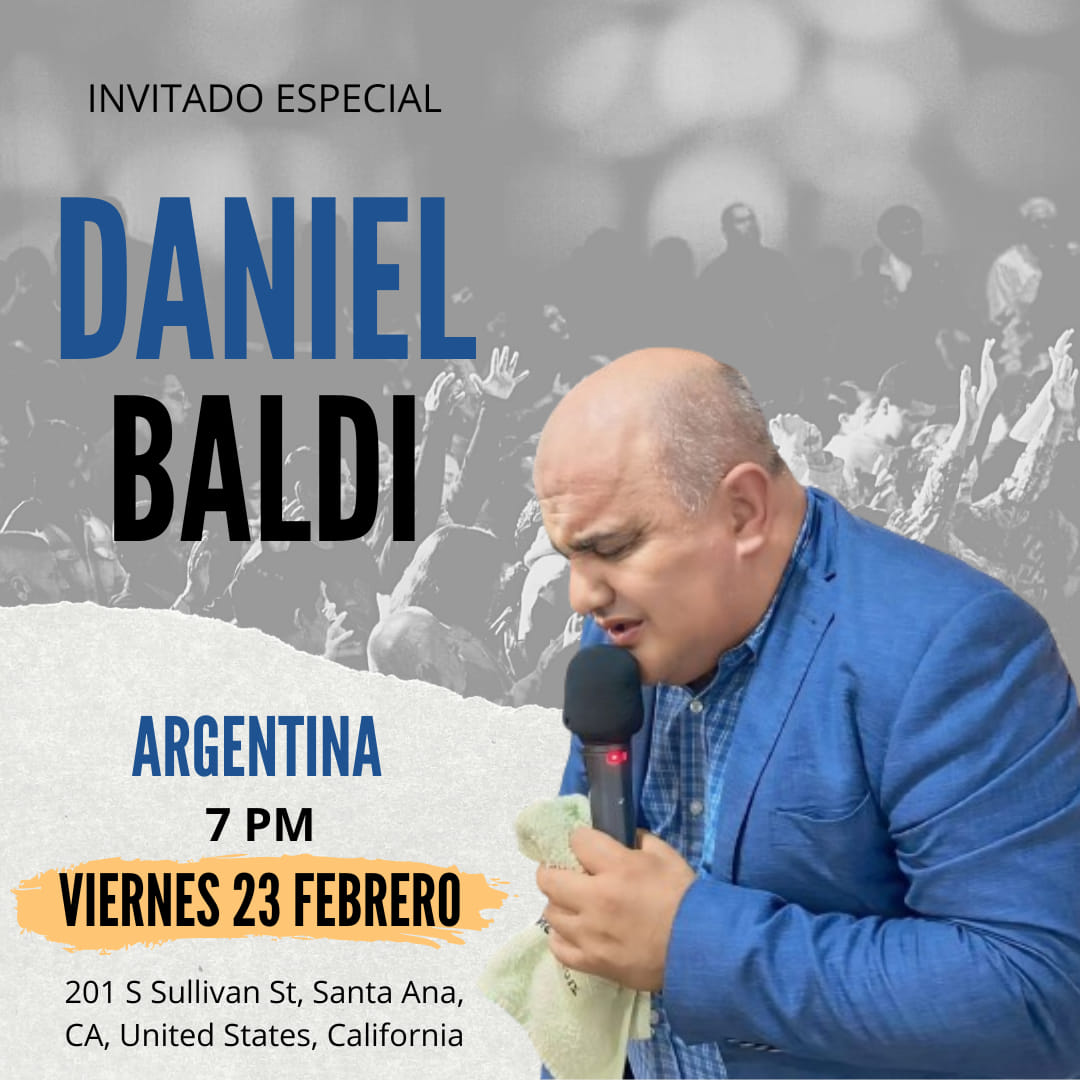 SERVICIO ESPECIAL PASTOR DANIEL BALDI